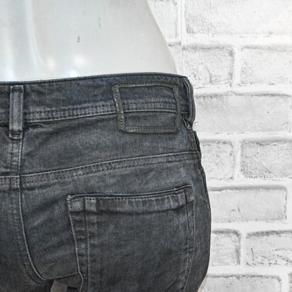 DIESEL Black Gold Women's Skinny denim Jeans faded black size 27 - Picture 14 of 14